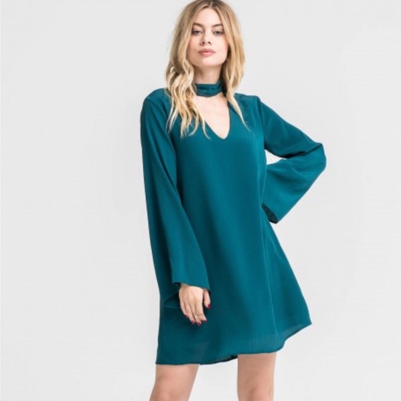 NWT GREEN SWING 👗 DRESS! NEVER WORN! - Picture 1 of 3